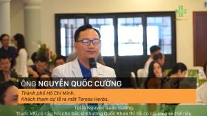 Ãng Nguyá»
n Quá»c Cưá»ng á»§ng há» Thảo dược Teresa Herbs và dá»± án bác ái cá»§a NS VÅ© Thà nh An 24 Ong-nguyen-quoc-cuong