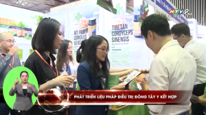 HTV9 - Teresa Herbs - Liá»u pháp chữa là nh không dùng thuá»c - Triá»n lãm Pharmedi 2019 22 Trien-lam-dong-tay-ket-hop