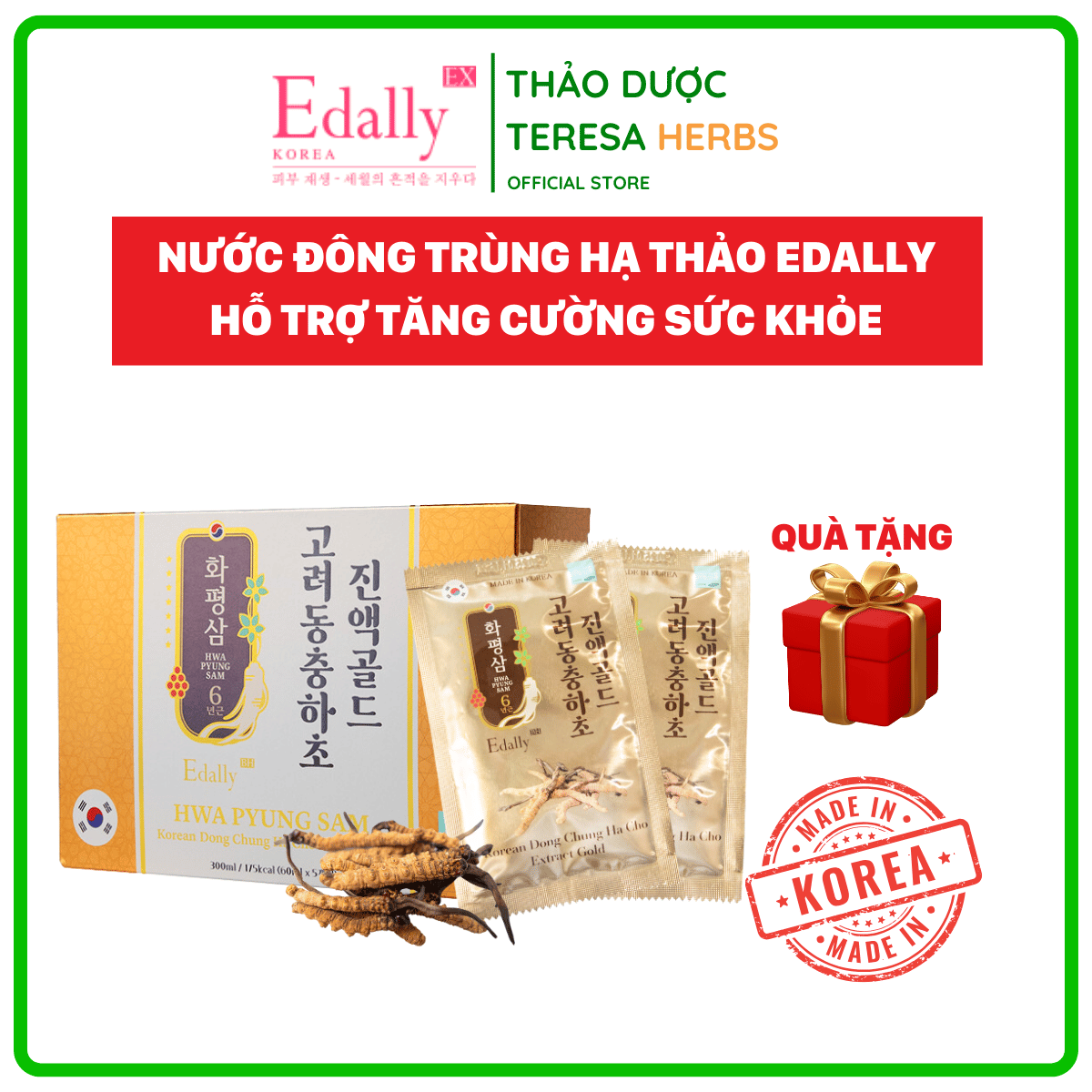 Äông trùng hạ thảo edally Äông trùng hạ thảo edally