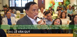 Ãng Lê VÄn Quý chia sẻ cảm xúc cá»§a mình khi hai vợ chá»ng thoát khá»i Äau Äa khá»p sau sá» dụng sản phẩm Khá»p khoẻ mạnh - Healthy Joint Teresa Herbs 1 Chú-quý