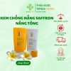 Kem Chá»ng Nắng Chiết Xuất Nhuỵ Hoa Nghá» Tây Cho Da Dầu Chai 50ml 4 Kem Chá»ng Nắng Saffron