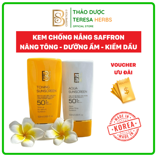 Kem Chá»ng Náº¯ng Saffron
