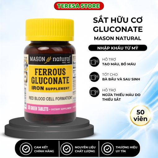 Teresa Store - Há» Thá»ng Cá»a Hà ng Quà Tặng Sức Khoẻ 86 Sắt Hữu CÆ¡ Gluconate