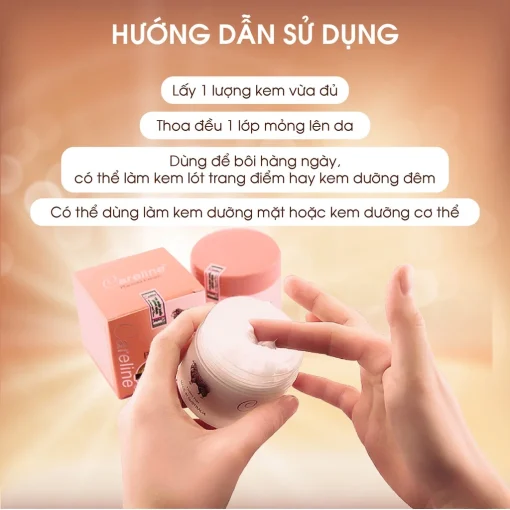 Kem Dưỡng Da Nhau Thai Cừu CARELINE