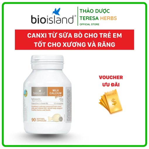 Canxi Sá»¯a Bio Island Cho Tráº» Em