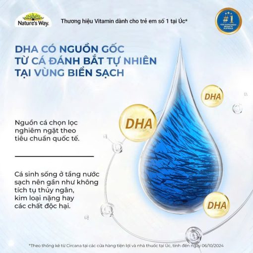 Nature'S Way Kids Smart Drops Dha - Há» Trợ Phát Triá»n Não Bá», Thá» Lá»±c Cho Bé - 20ml 10 Dha-drops-kids-smart-20ml-5