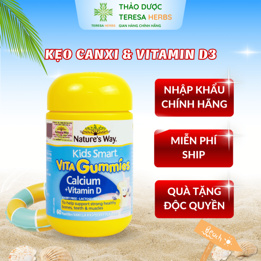 Nature's Way Vita Gummies Calcium + Vitamin D