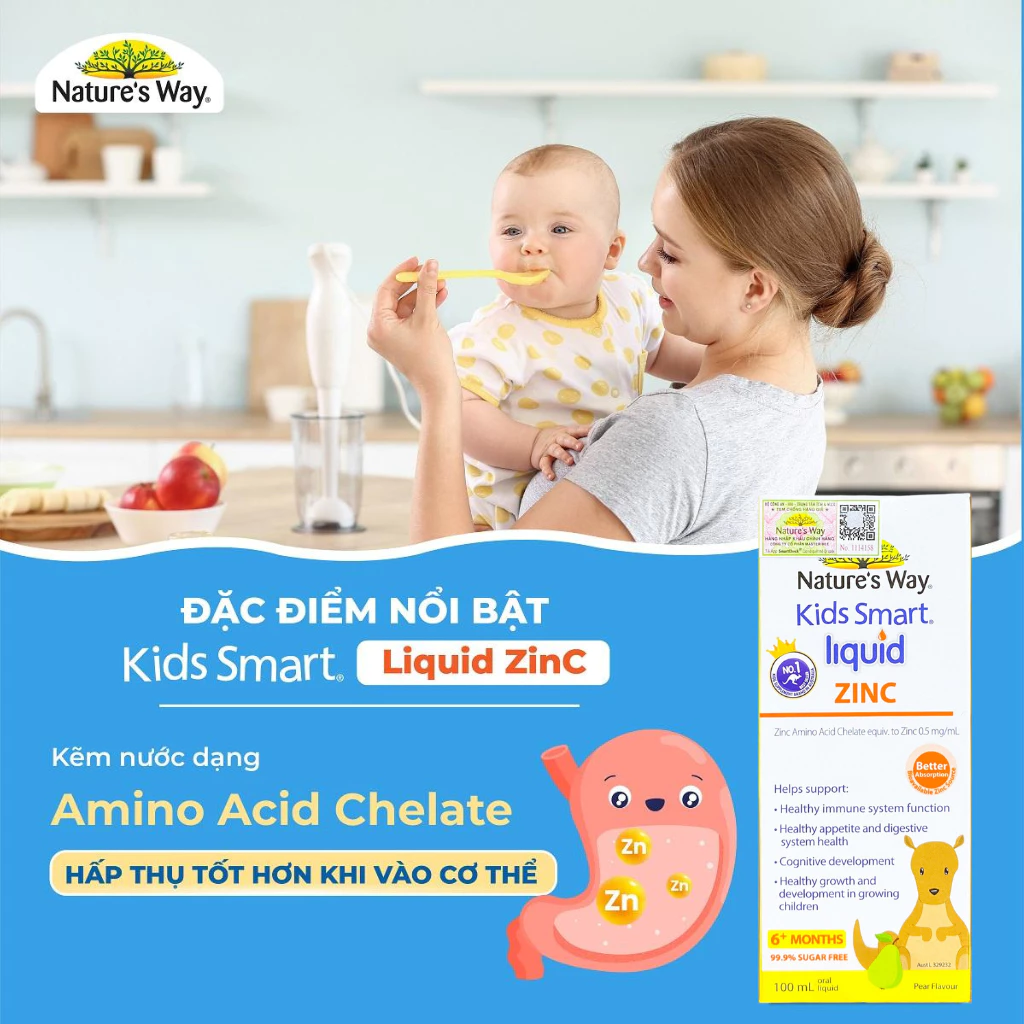 Natureâs Way Kids Smart Liquid Zinc (1) Natureâs Way Kids Smart Liquid Zinc (1)