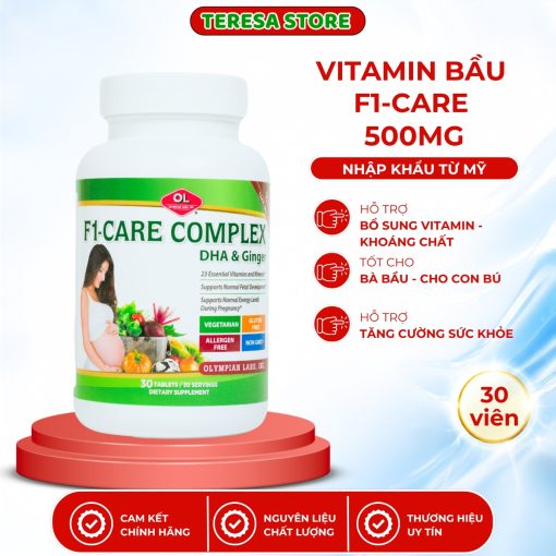 Teresa Store - Há» Thá»ng Cá»a Hà ng Quà Tặng Sức Khoẻ 61 Vitamin Bầu F1-care complex