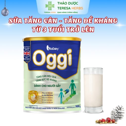 Sá»¯a TÄng CÃ¢n Oggi - TÄng Äá» KhÃ¡ng Tá»« 3 Tuá»i Trá» LÃªn