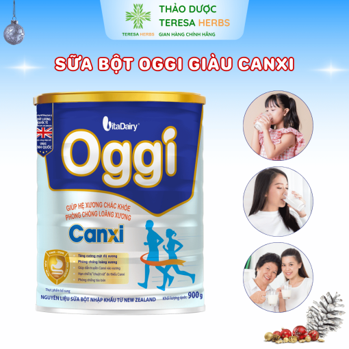 Sá»¯a Bá»t Canxi Oggi