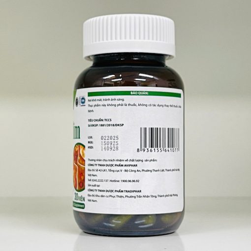 Viên uá»ng há» trợ giảm cân Lady Slim Aviphar (Há»p 30 viên) 8 Lady-slim (3)