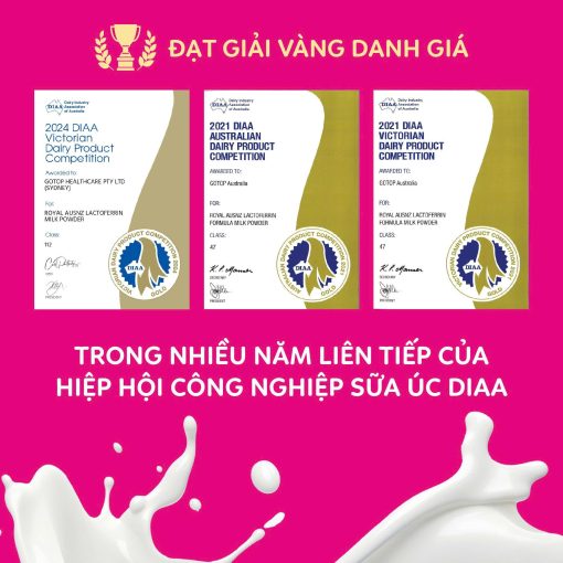 Sữa Hoà ng Gia Ãc Lactoferrin Formula Milk BB-12 ROYAL AUSNZ Há» Trợ TÄng Cưá»ng Há» Miá»
n Dá»ch Cho Trẻ 100g 15 Lactoferrin-formula-milk-powder-bifidobacteriumanimalis-bb-12 (10)