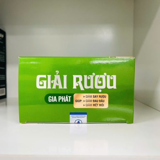 Nưá»c Giải Rượu Gia Phát (Há»p 20 gói) 5 Nưá»c Giải Rượu Gia Phát (3)