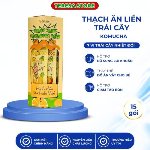 Tháº¡ch Kombucha Hasu Mix 7 Vá»